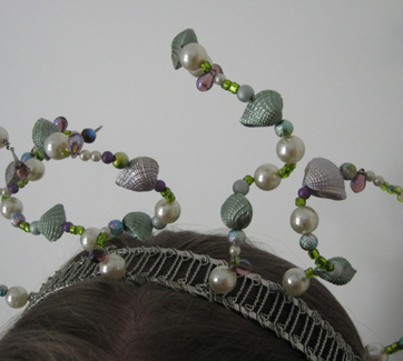 Shell and Pearl Tiara